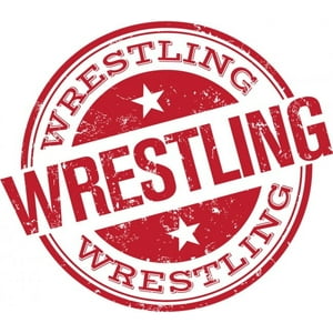 Rienda Libre Graphics - Decomural Wrestling Badge Sports Ws-47443