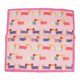 thumbnail image 2 of Pañuelo Tipo Seda 70x70 Cm Estampado Perros Salchicha rosa Talla Única, 2 of 4