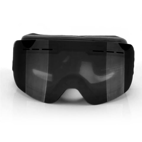 Frc - Antiparras Nieve Recta Vidrio Negro