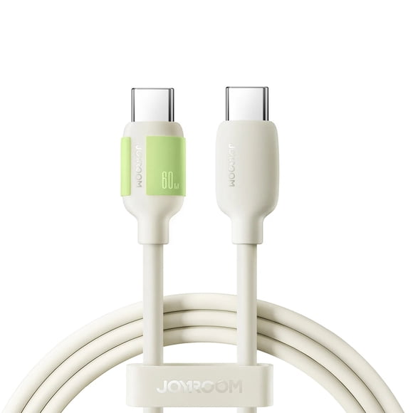 Cable USB-C a USB-C 60W Carga Rápida 1.2 m Beige (Beige) - JOYROOM