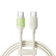 thumbnail image 1 of Cable USB-C a USB-C 60W Carga Rápida 1.2 m Beige (Beige) - JOYROOM, 1 of 6
