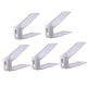 thumbnail image 3 of Organizador De 5 Ranuras Para Zapatos, Soporte Para Zapatos De Doble Nivel, Estante Para Zapatos Apilable De Doble Capa, Color Gris, 3 of 3