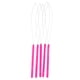 thumbnail image 1 of extensión del pelo del alambre del enhebrador del hilo que tira de la herramienta del gancho micro anillos perlas rosa roja, 1 of 5