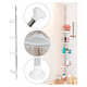 thumbnail image 3 of Organizador Esquinero Ducha Baño Multiuso 4 Pisos Ajustable, 3 of 3