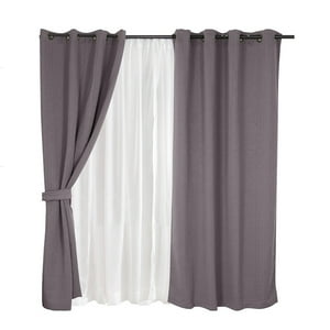 Mashini - Set Cortina Jqd 8Pzas Arg. 140X220 Taupe Valdivia