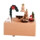 thumbnail image 2 of Caja Musical De Cuerda Con Música Navide?a Para Adorno Coleccionable, Aniversario, árbol De Navidad Marrón, 2 of 5