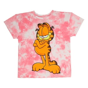Nickelodeon - Polera Hombre Garfield Tie Dye