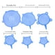thumbnail image 2 of 6/12pcs Silicone Stretch Lids, Food Bowl Covers, Reusable Food Saving Cover, Stretchable Multifunctional Fruit And Vegetable Fresh-keeping Cover, 2 of 3