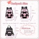 thumbnail image 2 of Mochila escolar VIDOSCLA Princess Bowknot para niñas, 2 of 6