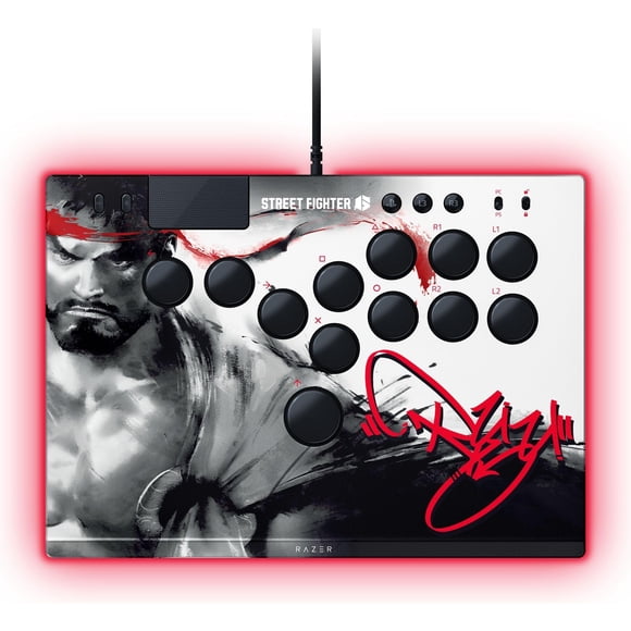 Controlador Arcade Razer Kitsune Edición Ryu para PS5/PC