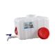 thumbnail image 3 of Contenedor de agua de HDPE, jarra de agua para campamento, almacenamiento de agua espesa con tapa, de de agua, de agua para , 15L, 3 of 5