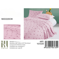 Mundo Shopping - Plumon Con Diseño Rosa Plaza Y Media Imusa