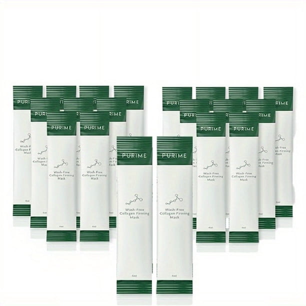 20pcs Korean Firming Sleeping Mask - Portable, Wash-Free, Moisturizing & Hydrating Facial Mask for Women & Men