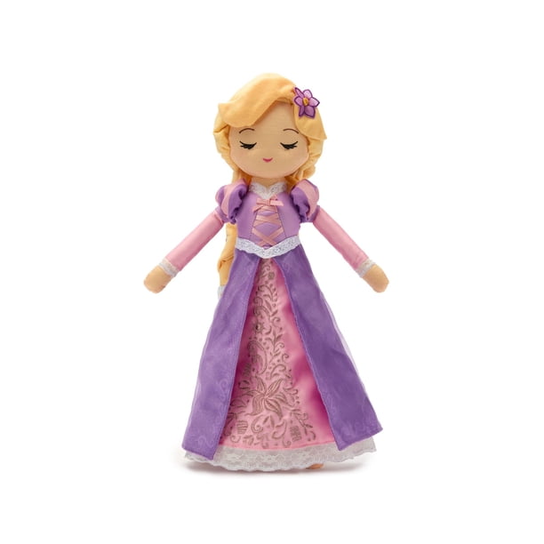 Muñeco de peluche oficial de Rapunzel – 15.º aniversario de Enredados – Muñeco suave de princesa – El regalo perfecto de Disney para colecciones de muñecos y juguetes de peluche para niños – 40 cm