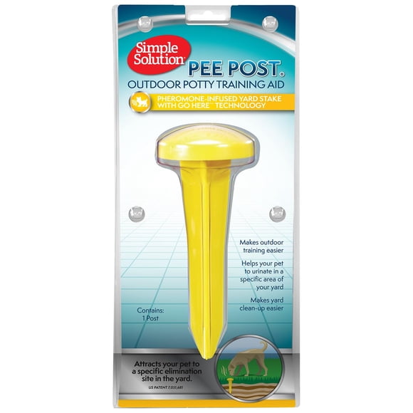 Ayuda para adiestramiento canino Simple Solution Pee Post de 33 cm con feromonas