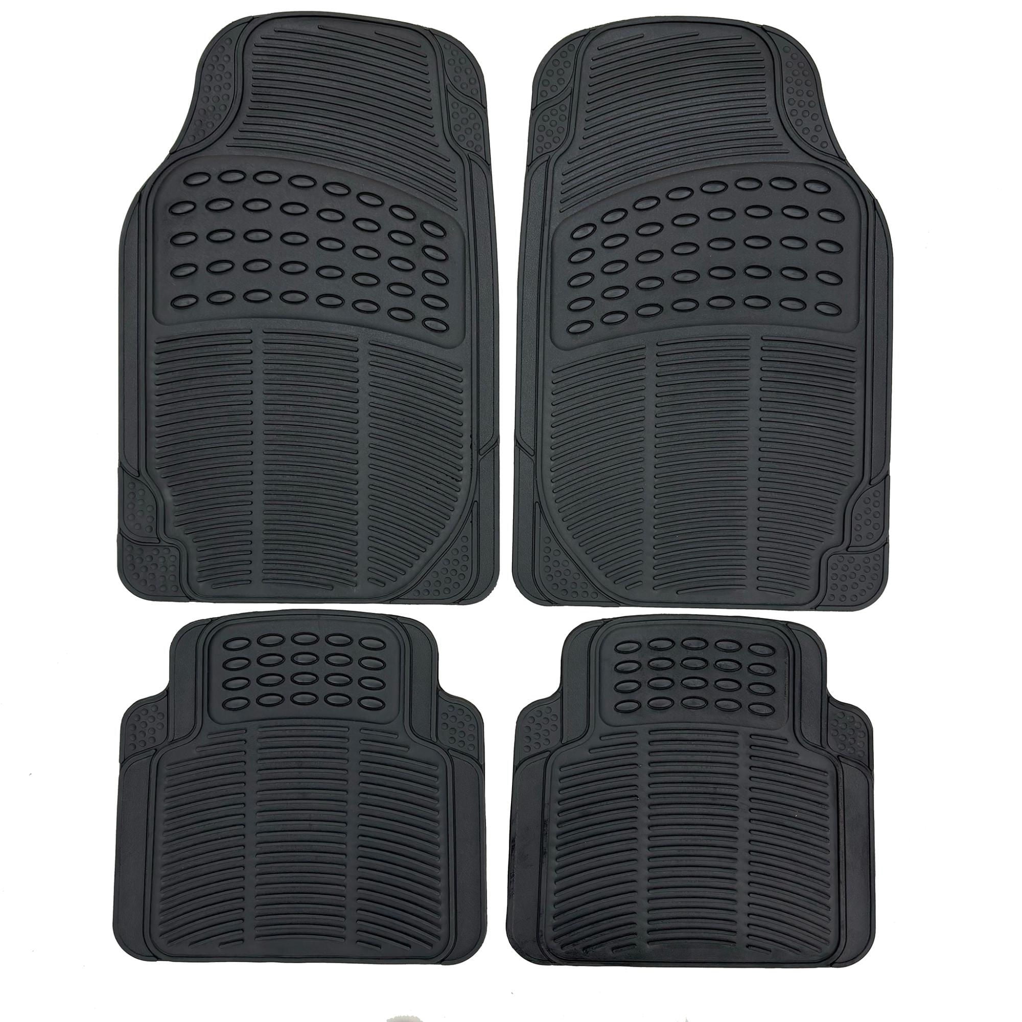 Autodrive - Cubrepiso Goma Med 4 Piezas Jt-Wx025