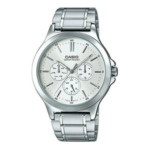 Reloj Analogo Plateado Casio Mtp-V300D-7A