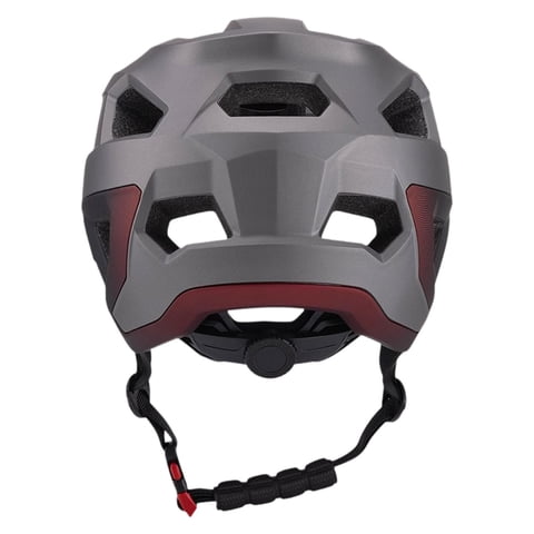 Magideal - Casco De Bicicleta Casco De Ciclista Se Adapta A 55 Cm-61 Cm Tamaño Ajustable Al Aire Libre Hombres Mujeres Biker Casco De Bicicleta De Montaña Casco Titanio Argenta