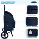 thumbnail image 3 of Carrito de Compras Plegable Carry All Sidney 55 Litros Carro Feria, 3 of 6