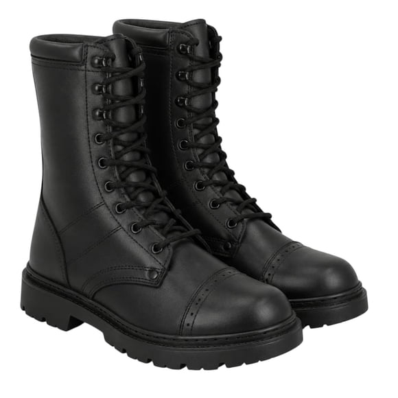 Bota tactica corta punta metal