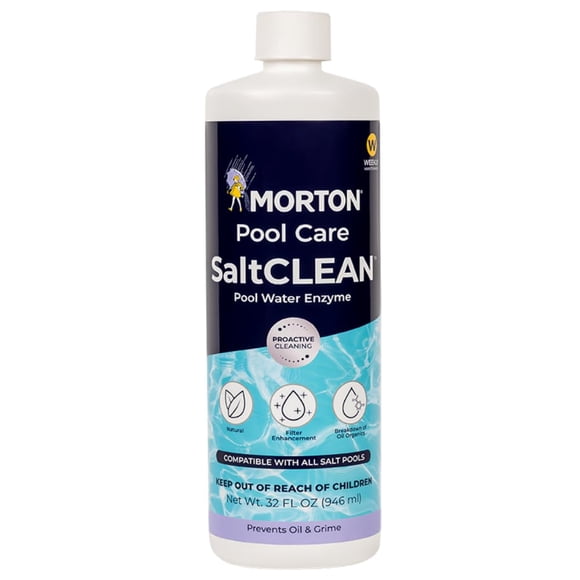 Clarificador de piscinas Morton SaltClean Enzyme Formula 946 ml