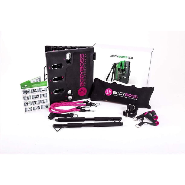 Home Gym BodyBoss 2.0 totalmente portátil con bandas de