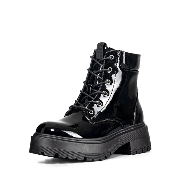 Botin Mujer Casual Charol Vintage Weide CZY607