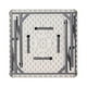 thumbnail image 4 of Mesa Cuadrada Plegable 70 cm, 4 of 5