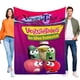 thumbnail image 1 of VeggieTales en la Casa anti-pilling, suave, ligera, esponjosa y acogedora de lujo para hogar y cocina – Perfecta para niños y adultos, 100 x 150 cm, 1 of 6