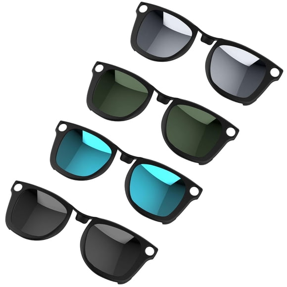 Set de clips para lentes inteligentes Ray-Ban Meta Wayfarer, 4 piezas