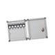 thumbnail image 4 of Caja De Seguridad Con Cerradura Para Llaves, Organizador De Llaves Para Concesionarios De Automóviles, Talleres De Reparación De Automóviles, Oficinas, 205 X 60 X 213 Mm, 6 Posiciones Para Llaves, 4 of 5