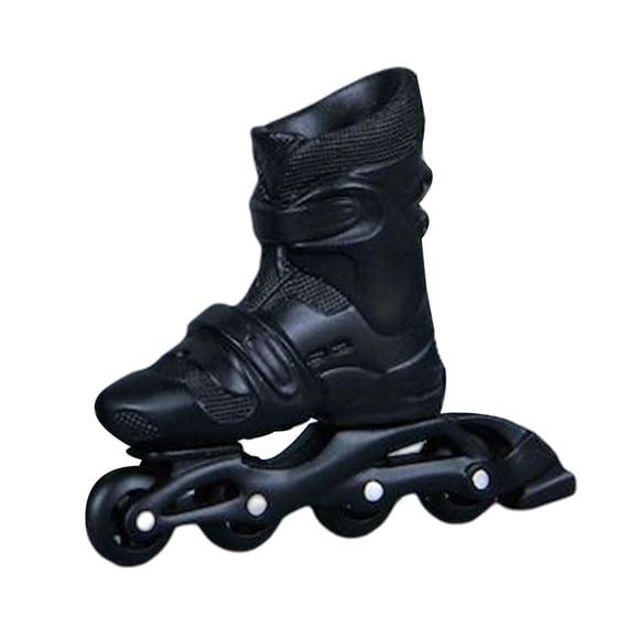 Moda 1:6 Colección De Patines De Ruedas Juguetes Para Figuras Masculinas De 12 "accesorios Negro