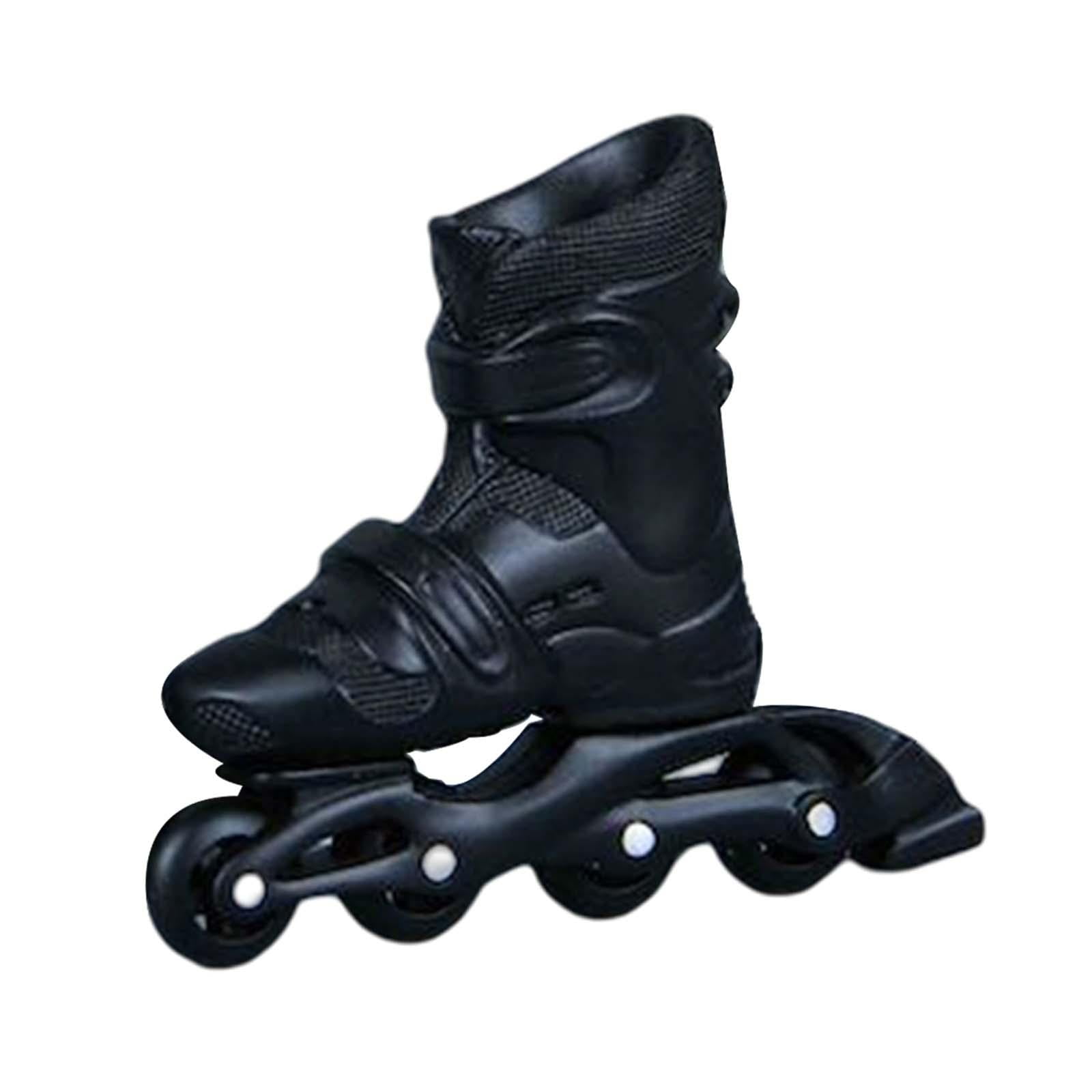 Bothyi - Moda 1:6 Colección De Patines De Ruedas Juguetes Para Figuras Masculinas De 12 "accesorios Negro