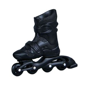 Bothyi - Moda 1:6 Colección De Patines De Ruedas Juguetes Para Figuras Masculinas De 12 ""Accesorios Negro