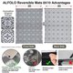 thumbnail image 4 of Alfombra exterior Alfolo 244x305 cm impermeable reversible gris, 4 of 9