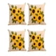 thumbnail image 1 of Pack De 4 Fundas De Cojin Bordadas 45x45cm Beige, 1 of 4
