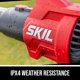 thumbnail image 4 of Soplador de Hojas SKIL PWR CORE 20 420 CFM 20V con Batería y Cargador, 4 of 6