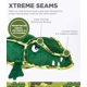 thumbnail image 2 of Juguete para perros Outward Hound Xtreme Seamz Alligator Squeaky, 2 of 6