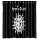 thumbnail image 1 of Cortina de ducha Alice In Chains, juego de cortina de baño con ganchos, tamaño 66 x 72 pulgadas, 1 of 3