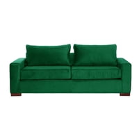 Latam Home - Sofa Cama Livorno 2Pl Tela Velvet Verde