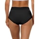 thumbnail image 3 of INSPIRE CHIC Ropa Interior de Mujer de Cintura Alta Control de Abdomen Cómoda con Encaje Ribeteado Color Negro, 3 of 4