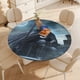 thumbnail image 4 of Mantel Ajustado Redondo Caballero Luna Desmarcar 150 cm, 4 of 6