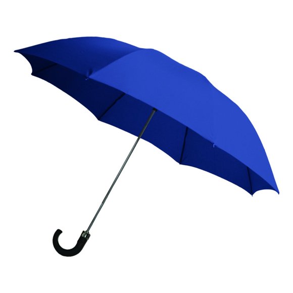 Paraguas Rainbrella, 2 pliegues, apertura automática, 107 cm, azul con funda