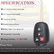 thumbnail image 5 of Control remoto de repuesto para Toyota Corolla/Camry/Tacoma, 5 of 8