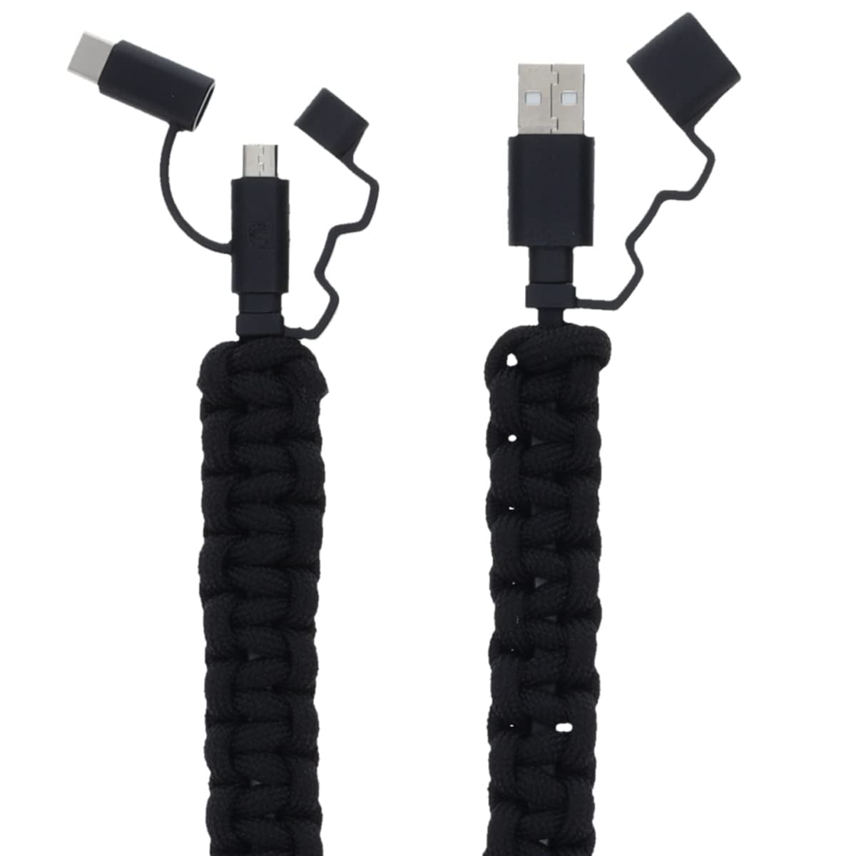 Cable De Carga Scipio Stparadroid De 60 Cm Paracord Micro Usb-c (r) A Usb