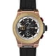 thumbnail image 1 of Reloj HYDROGEN Otto Chrono dorado y marrón de silicona, 44 mm, 1 of 3