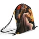 thumbnail image 5 of Amor Sin Barreras Mochila de Cuerdas para Deportes y Gimnasio, Bolsa de Cuerdas Resistente al Agua, Bolsa Cinch, 30×40cm, 5 of 6