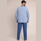thumbnail image 2 of Pijama algodón estampado cruz abotonado 2612073 - M, 2 of 2