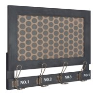 Vgo - Adorno Memo Madera Con Ganchos