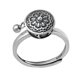 thumbnail image 2 of Anillo Mantra Giratorio De Seis Caracteres A La Moda Anillos De Joyería Redimensionables Regalos, 2 of 5